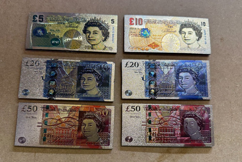 Pcs british pound - 6, uk