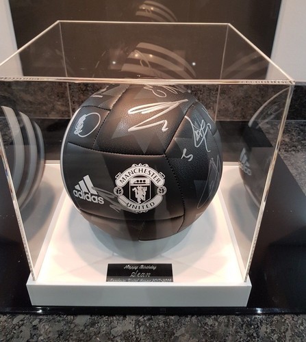 Clear acrylic football display - clear,