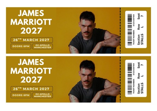 James marriott live - james,