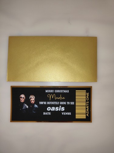 Oasis live27 personalised - oasis,