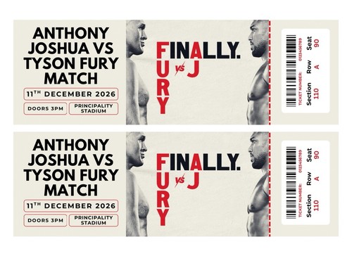 Anthony joshua tyson fury - joshua,