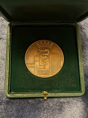 Commerative medallion milan - commerative,