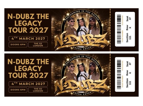 Dubz the legacy tour 2027 - the,