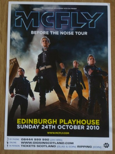 Mcfly edinburgh 2010 - 2010, live