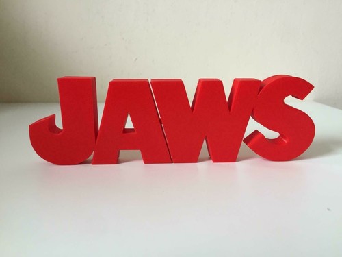 Jaws movie ornamental retro - -movie,