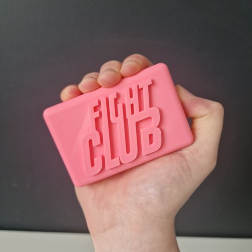 Fight club soap prop - fight, display