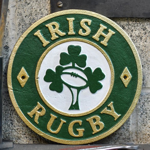 Irish rugby cast - rugby', iron
