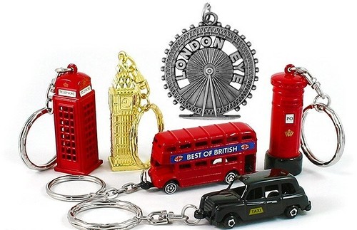 British miniature london key - british,