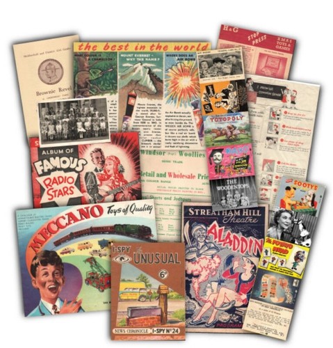 1950s childhood memorabilia - 1950s,