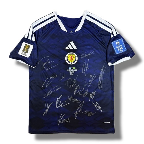 Signed scotland world cup 2026 - signed,