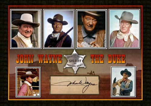 John wayne signed original - signed,