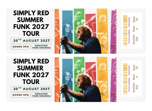 Simply red summer funk 2027 - summer,
