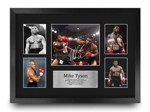 Mike tyson signed boxing - mike,
